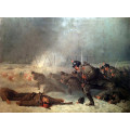 РЕПРОДУКЦИИ НА КАРТИНИ Руска пехотна атака. Епизод от Руско-турската война от 1877-1878 г. (1900)